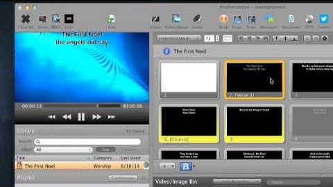 ProPresenter 5 Tutorial: The right way & wrong way to add backgrounds -- ChurchTechCast.com