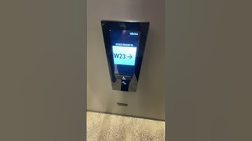 Panel announcer change on an Otis Compass