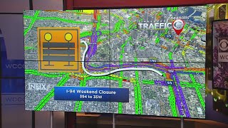 Closures Cause Traffic Nightmare Near Downtown Mpls.