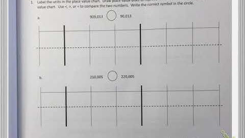 Eureka Math Module 1 Lesson 5 Homework