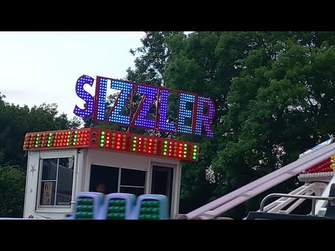 The Sizzler On & Off-Ride Footage | Great Dunmow Funfair June 2023