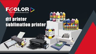 Fcolor  Sublimation &amp;  DTF printing solution