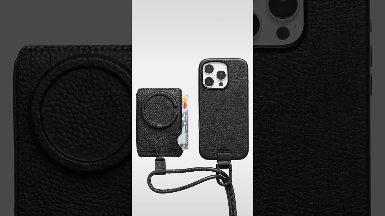 objcts.io(オブジェクツアイオー)｜デタッチャブルストラップ付レザー