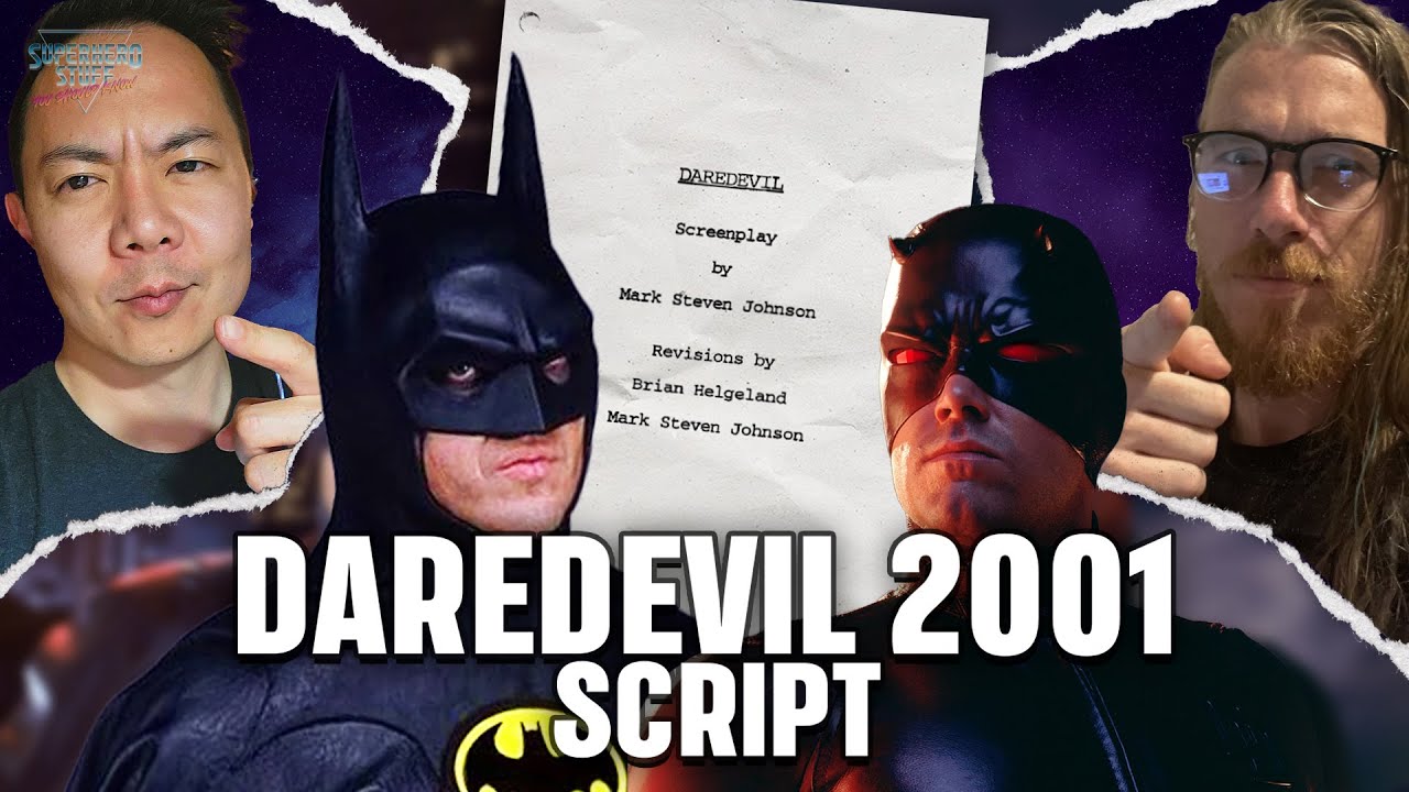 Daredevil Show Script Daredevil 2001 - The Script That “The First Batman Film Should’ve Been ...