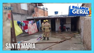 Homem é preso após atear fogo na casa da ex-mulher em Santa Maria Homem é preso após atear fogo na casa da ex-mulher em Santa Maria