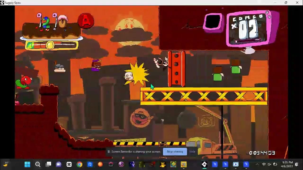 sugary spire aka pizza tower fangame, please help YouTube