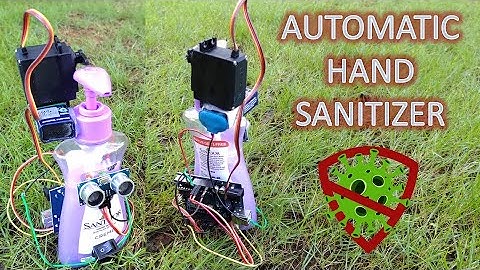 How to make Automatic Hand Sanitizer || Say" NO" to CoronaVirus || Arduino Project