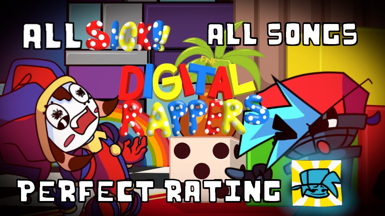 The Amazing Digital Rappers | Friday Night Funkin' - Perfect Rating ...