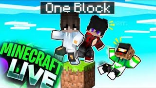"🚀 Epic Minecraft One Block Skyblock Survival LIVE 🏆 | Watch the Adventure Unfold! 🌟 #MinecrafOne