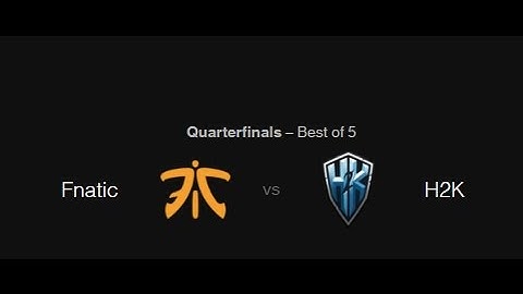 [EU LCS] FNC vs H2K game 1