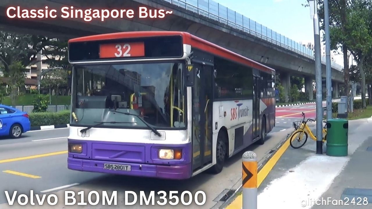 Remembering the 1990s Bus: Volvo B10M Ride on 32 [SBST] (Retired)