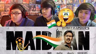 Maidaan Teaser Reaction & Review | Ajay Devgn | A.R. Rahman | Gajraj Rao | Boney Kapoor
In this video, we react and review the teaser of Maidaan starring Ajay Devgn in his role as the main character. We don’t get to see a lot in the teaser, but we do get glimpses of the emotional side of the story since this movie is based on a true story. We are also hoping to do a reaction and review on the trailer as well, so stay tuned for that. Thank you.
Copyright Claims
Disclaimer: No Copyright intended in this Video. All Right belong to the rightful owner. This video is only made for reaction and review purpose and to give our opinion, no copyright infringement intended if you have any issue regarding this video please email us at (cinemabrotherz@gmail.com)
We will remove this video. Thank you 🙏
Maidaan Official Teaser
https://youtu.be/08_d4byzPcg
Pathaan Truck Fight Scene Review
https://youtu.be/TbJx7TmwlA0
RAVANASURA Trailer Short Reaction & Review
https://youtu.be/IIsimLg7Dc0
3 Idiots Sequel Update
https://youtu.be/O53I-WIH404
SRK Special! Weekend with CinemaBrothers (Episode 3)
https://youtu.be/iti7j-Xti4U
Who’s Your Favorite Actor in Indian Cinema (Bollywood)?
https://youtu.be/uSPGSdTvNUs
Background Score
The Piano Says - Yuletide is under a Creative Commons (CC BY 3.0) license.
https://creativecommons.org/licenses/...
https://danirosenoer.wixsite.com/offi...
Music powered by BreakingCopyright:
• 💗 Sentimental & P...
Copyright Disclaimer : Under Section 107 of the Copyright Act 1976, allowance is made for fair use for purposes such as criticism, comment, news reporting, teaching, scholarship, and research. Fair use is a use permitted by copyright statute that might otherwise be infringing. Non-profit,
educational or personal use tips the balance in favor of fair use.
#maidaanteaser #ajaydevgn #maidaanmovie Maidaan Teaser Reaction & Review | Ajay Devgn | A.R. Rahman | Gajraj Rao | Boney Kapoor
