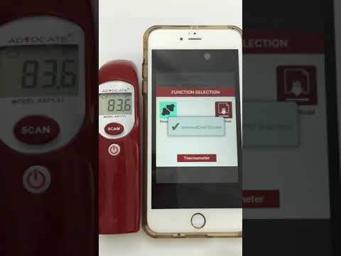 Advocate Crosslink - IOS - Connect Thermometer
