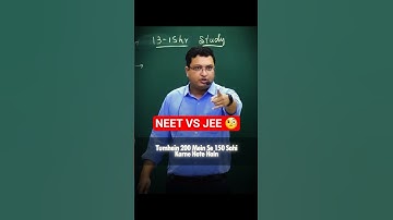 JEE ka 3hr ≠ NEET ka 3hr | NEET Vs JEE #neet2026 #neet #jee #motivation #trending #nvsir #viral