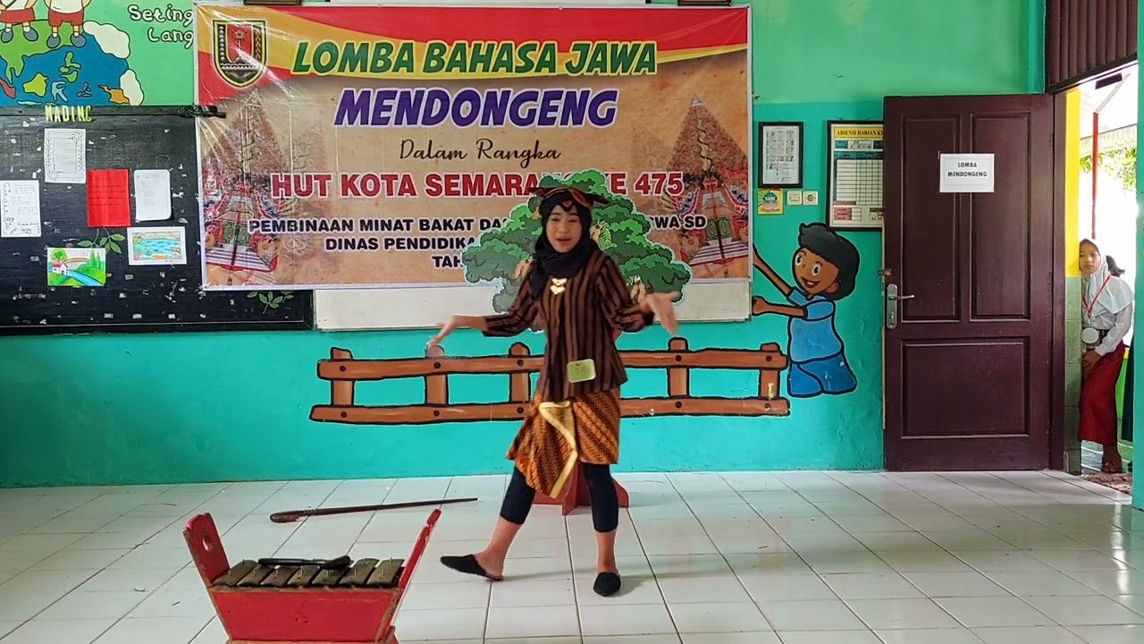 JUARA 2 LOMBA MENDONGENG BAHASA JAWA TINGKAT KOTA SEMARANG TAHUN 2022
