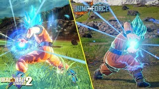 Dragon Ball Xenoverse 2 VS Jump Force | Goku Comparison! Which Goku is the best ?