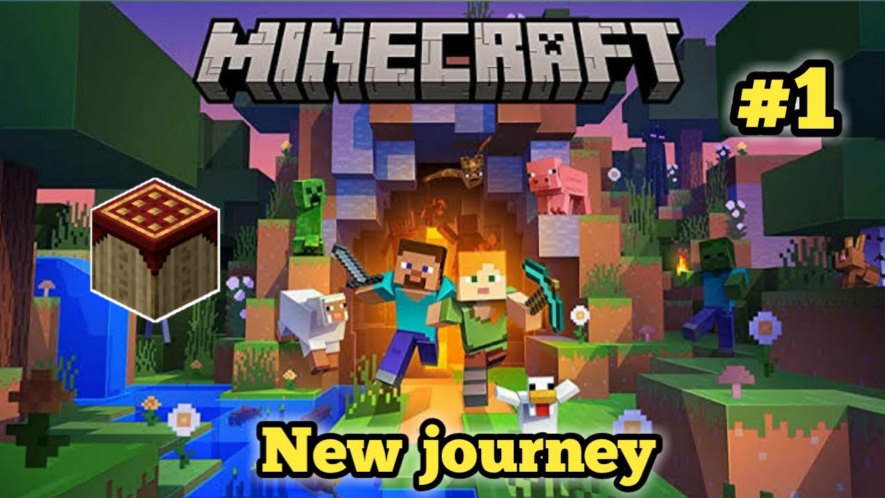 I started new journey in minecraft java edition| survival series #1 ...