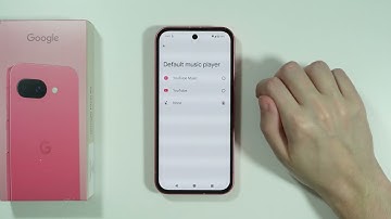 Google Pixel 9a: de standaardmuziekspeler wijzigen