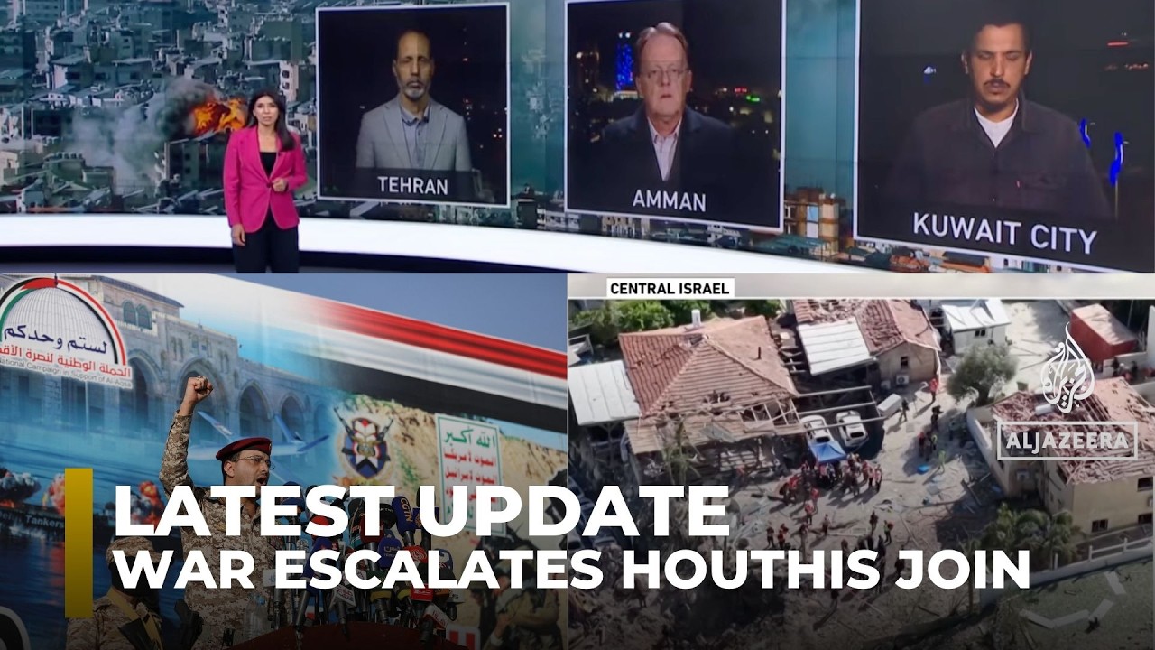 The Iran War Escalates as Houthis Join the Fight; US-Israel Strikes Intensify