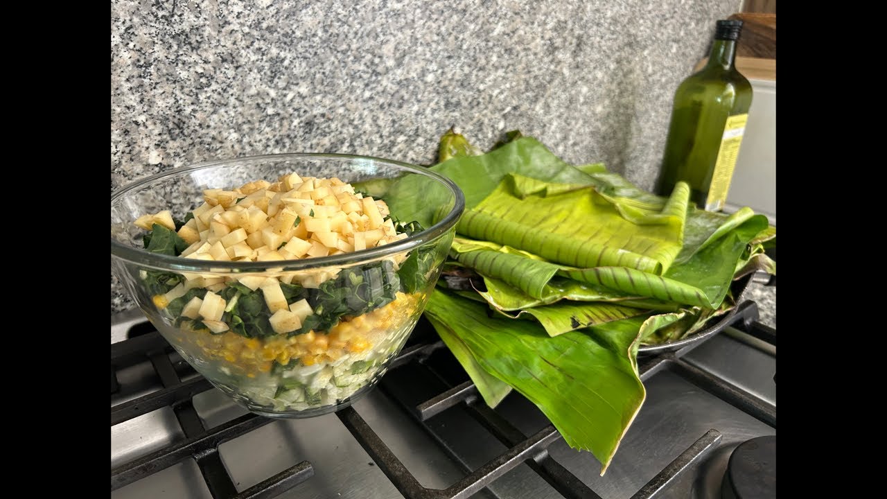 TAMALES DE VERDURAS EN OLLA EXPRESS