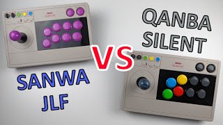 Sanwa JLF VS Qanba Gravity Silent Sound Comparison