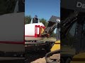 Rollin' out bales!
