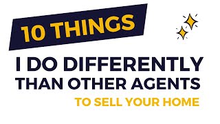 Things All Great Real Estate Agents SHOULD DO To Help You!