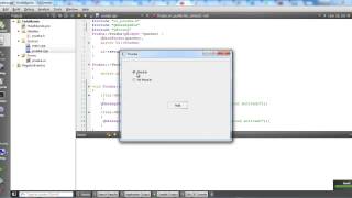 Qt Creator Check Buttons