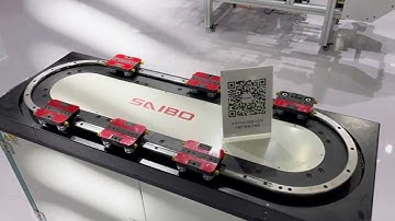 Magnetic levitation guide rail