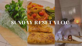 VLOG:SUNDAY RESET| COOKING| SELF-CARE| CLEANING| GROCERY HAUL| SOUTH AFRICAN YOUTUBER