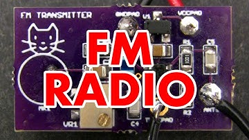 Frequency Modulation tutorial & FM radio transmitter circuit