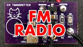 Frequency Modulation tutorial & FM radio transmitter circuit screenshot 2