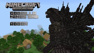 Godzilla Minus one Addon. Годзилла минус один мод | Minecraft Pe