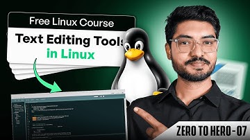 Linux Text Editors Explained: VIM, NANO, & Gedit (EP 07)
