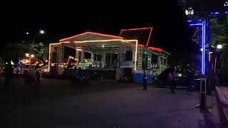 Indahnya Suasana Malam Di Taman Siring Laut Kotabaru