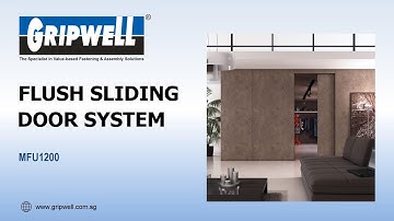 Sugatsune MFU1200 Flush Sliding Door System