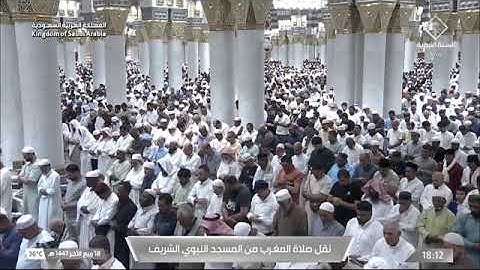صلاة المغرب لفضيلة الشيخ د. #عبدالباري_الثبيتي | #يوم_الجمعة 18 ربيع الآخر 1447هـ من سورة الجاثية.