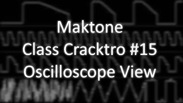 Maktone - "Class Cracktro #15" (Amiga MOD) [Oscilloscope View]