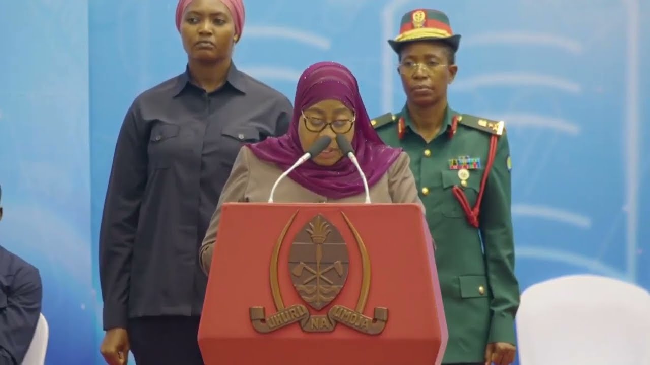 RAIS SAMIA KWENYE UZINDUZI WA SERA YA ELIMU NA MAFUNZO