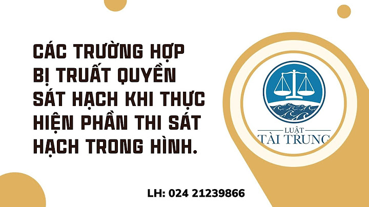 Những lỗi bị truất quyền trong thi b2 năm 2024