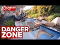 Collapsed boulder wall turns home into &#39;danger zone&#39;  | A Current Affair