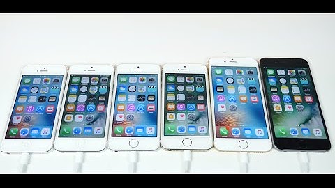 iOS 10 vs iOS 9 Speed Test on ALL iPhones