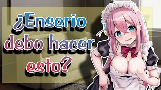 Asmr Roleplay - Obligas A Tu Novia A Vestir De Maidespañol