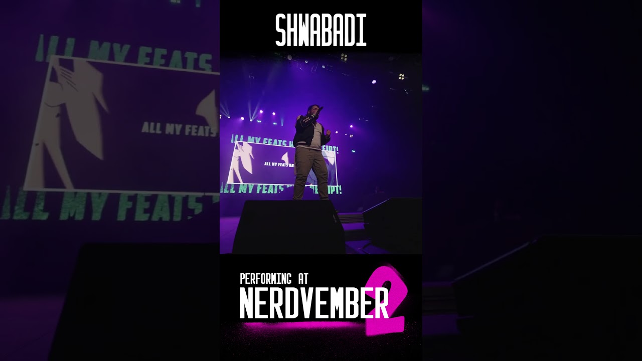 Shwabadi is performing at Nerdvember 2!!