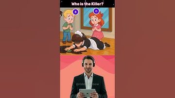 Who is the Killer? 🔪 #logicpuzzles #brainteasers #riddles #viralshort  #views #viralshort #viral
