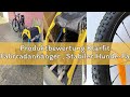 Produktbewertung Klarfit Fahrradanhänger , Stabiler Hunde-Fahrradanhänger, 282L Fahrradanhänger Klap