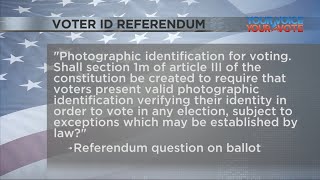 Voter ID referendum on April 1 ballot