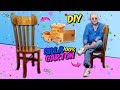 MANUALIDADES HECHAS CON CARTÓN SILLA DIY