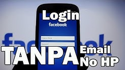 TRIK Login Facebook TANPA Email TANPA No.HP, Bisa Loh Gaes:) - Durasi: 4.02. 