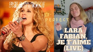 REACTION! Lara Fabian, Je T'Aime (LIVE) #LaraFabian #JeT'Aime #ALittleMoreOfLisa